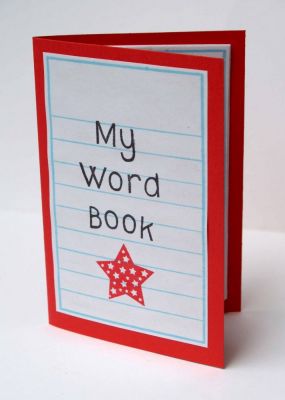 My Word Book (cover)
see next photo for inside!

