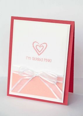 tickled pink!

