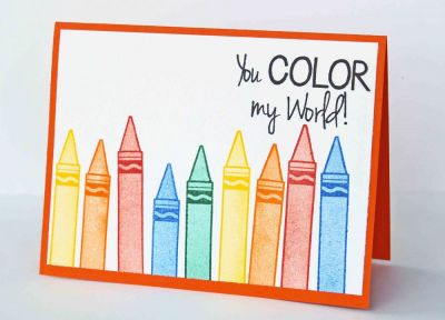 You Color My World!
Keywords: words4crayons