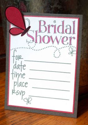 Bridal shower invite
