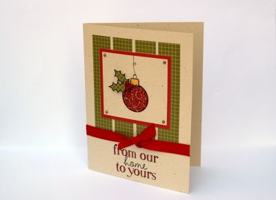 From our home to yours (single ornament)

