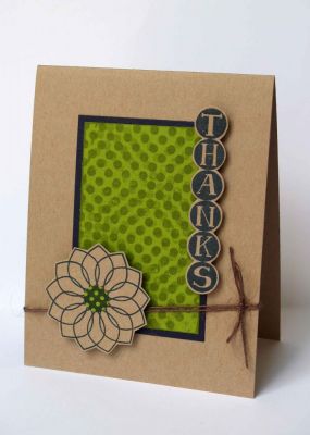*Thanks 
using the polka dots, and the flower! :) 
