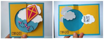 The Sky's the Limit!
Using Kites2Fly and matching dies, on a Flip-Its card
