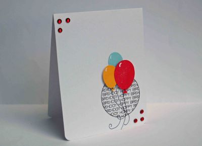 Birthday Balloons
balloons from the birthday set, along with Sentiments4circles

