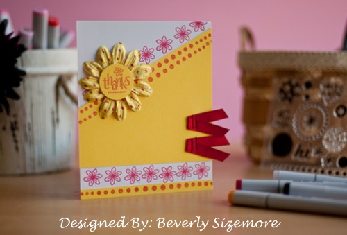Thanks Card
Card features Back2Basics clear stamp set
Keywords: The {Stamps} Of Life/Back2Basics