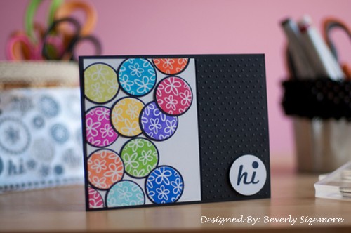 Hi Circles Card
Card features Back2Basics clear stamp set.
Keywords: The {Stamps} Of Life/Back2Basics