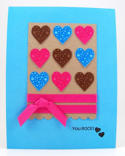 "You Rock" Hearts Card
Love2Hug Clear Stamp Set
Keywords: Love2Hug Set