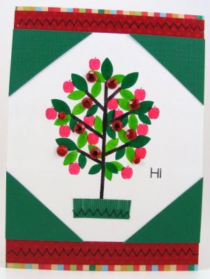 "Hi" Card
August release clear stamp set/Trees2Build used for this card.
Keywords: Stamps Of Life/Trees2Build