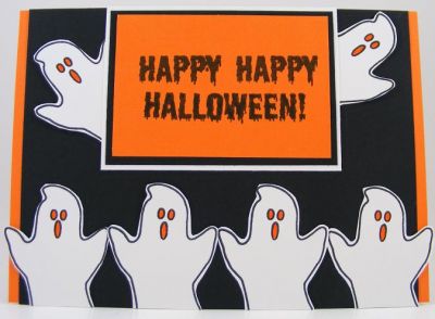 Border Ghosts Card
This card features the new clear stamp set called spooky2scare.  The ghosts were stamped and cut out to create the bottom border (plus 2 peeking out from the matted sentiment.  :)  Fast and easy!
Keywords: The {Stamps} Of Life/spooky2scare