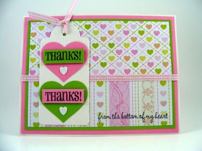 Thanks Tag Card
Clear stamp by The [Stamps] Of Life/Thanks2You
Keywords: The Stamps Of Life/Thanks2You