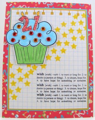 Wish Birthday Card
Card features dictionary4me clear stamp set.  It also uses the following SOL stamp sets: HappyBday2You and numbers4cake.
Keywords: dictionary4me HappyBday2You numbers4cake