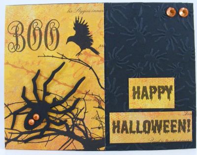 "Boo" Card
Card features alpha4mongram and spooky2scare clear stamp sets.
Keywords: spooky2scare