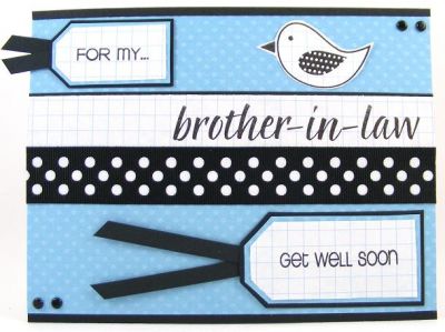 Brother-In-Law Get Well Card
Card features words4family and trees2build clear stamp sets.
Keywords: SOL words4family