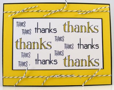 Many Thanks Card
Card features words2color clear stamp set plus kites2fly and thanks2you sets for the other two "thanks" stamps.
Keywords: SOL words2color