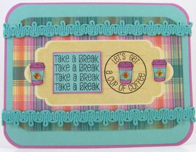 Take A Break Card
Card features coffee4two clear stamp set.
Keywords: SOL coffee4two