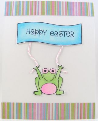 Happy Easter Card
sign4froggy can even be used for Easter cards.  :)  The "happy Easter" is from the eggs2hunt set.
Keywords: sign4froggy