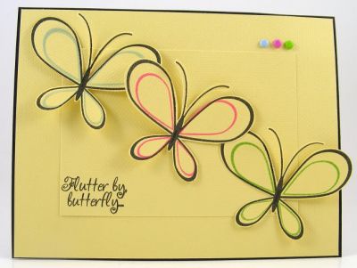 Three Butterflies Card
Card features stamps from the butterfly2build clear stamp set.
Keywords: SOL butterfly2build