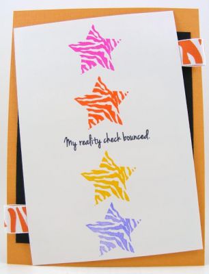 Reality Check Card
Fast and easy card using humor4women with all4stars.
Keywords: humor4women all4stars