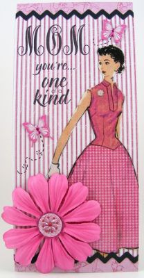One Of A Kind Mom Card
Card features alpha4mongram and youare2kind clear stamp sets.
Keywords: The