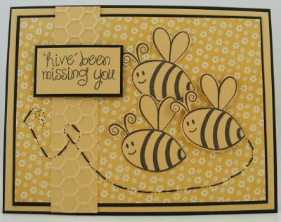 **Hive Been Missing You Card**
