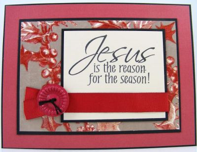 Season Reason Card
Christmas4Him clear stamp set used.
Keywords: Christmas4Him