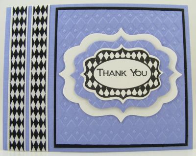 *Diamonds Label Thank You Card
Keywords: Labels4cutting