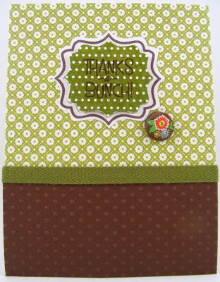 Thanks A Bunch Card
Simple card using the stamps4fancylabel clear stamps plus Sizzix Framelits to cut the die shapes.
Keywords: stamps4fancylabel