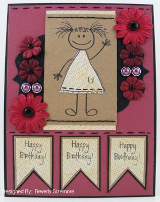 Happy Birthday Banners Card
Keywords: Katie2Love