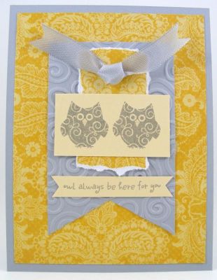 Owl Always Love You Card
I used the moreowls2love clear stamp set on this card.
Keywords: moreowls2love