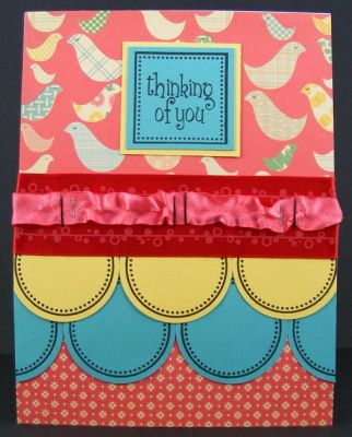 Thinking Of You Card
Card features monogram2build clear stamp set.
Keywords: The {Stamps} Of Life