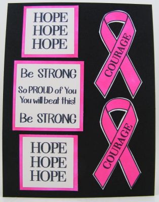 ***Courage Card***
Keywords: ribbon4cure