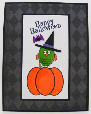 ***Who's Ready For Halloween? Card***
Used owls2love with pumpkins2cut for this one.  :)
Keywords: pumpkins2cut