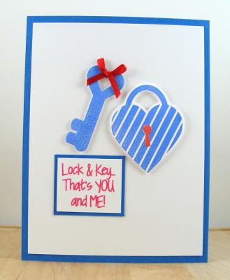 **Lock and Key Card**
Keywords: patterns4heartlockets