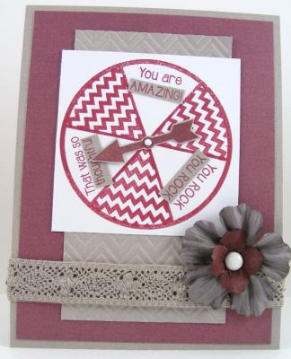 **You Are Amazing Spinner Card**
Keywords: morespinnerideas2stamp