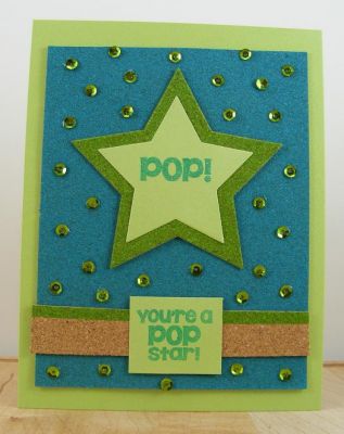 **Pop Star Card**
Keywords: popcorn2stamp