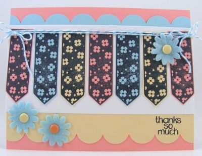 **Banners Thank You Card**
Easy thank you card using banners from banners2cut.
Keywords: banners2cut