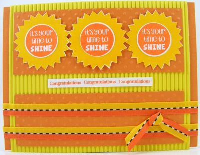**Time To Shine Card**
Keywords: award2stamp