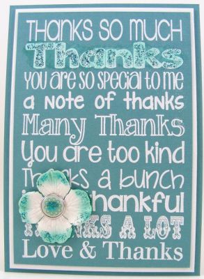 *Glitter "Thanks" Card*
Keywords: thanks4subways