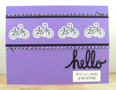 **Wheely Great Birthday Card**
Keywords: bicycle2stamp