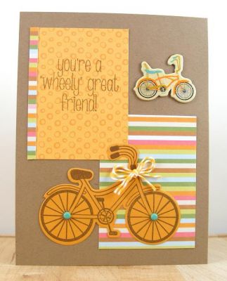 **Wheely Great Friend Card**
Keywords: bicycle2stamp