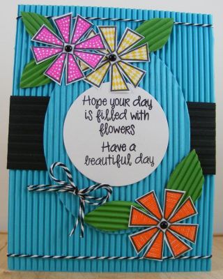 **Filled With Flowers Day Card**
Keywords: patterns4flowers and crazy4daisies