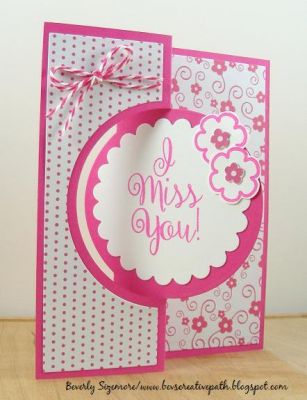 **I Miss You Card**
660022 Sizzix Card, Circle Flip-its #4
Patterned Paper and cardstock by Stamps of Life
Keywords: tripletflower2stamp and happycalligraphy2stamp