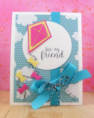 **For My Friend Card**
Patterned Paper, ribbon, twine and dies are by Stamps of Life.
Keywords: happycalligraphy2stamp
