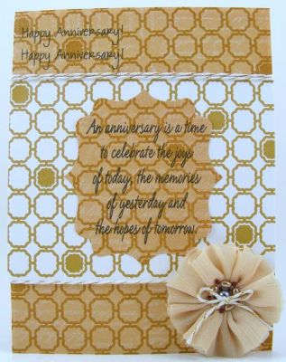 *Happy Anniversary Card*
Used anniversary2celebrate with the frame4background stamp.  
Keywords: frame5background