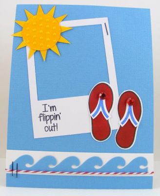 **Flippin' Out Card**
Keywords: sandles4summer