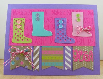 **Make A Splash Card**
Keywords: Triplit Rainboot