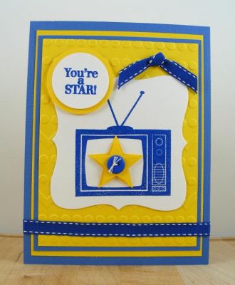 **You're A Star Card**
Keywords: tv2stamp