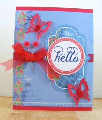 ***Hello Card***
I love formalwords2stamps.  It looks sooo pretty when stamped.  :)
Keywords: formalwords2stamps