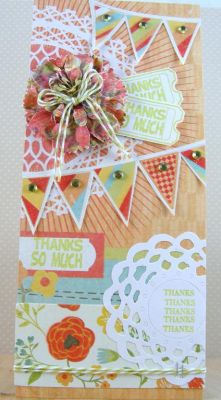 **Many Thanks Ticket Card**
Keywords: tickets2stamps