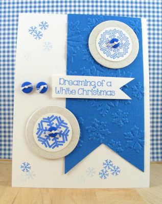**Dreaming of A White Christmas Card**
Keywords: snowflakes2stamp